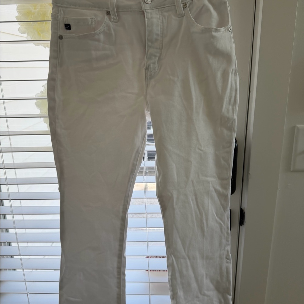 Kancan White Jeans - straight leg